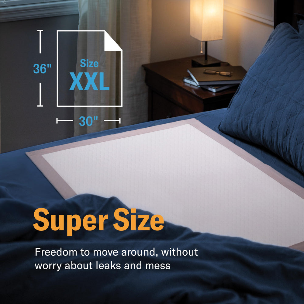 Curera Chucks waterproof backing close-up protecting mattress