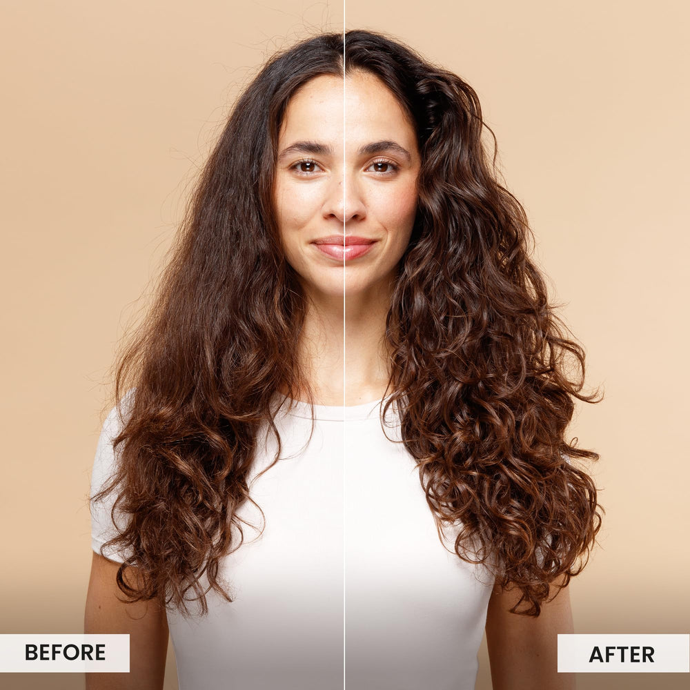 CURLSMITH primer plano ingredientes con ácido hialurónico y murumuru nutritivo