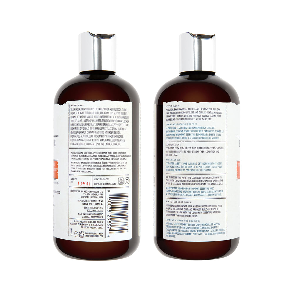 CURLSMITH producto en baño minimalista para rutina diaria confortable