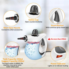 CURMEDI limpiando azulejos con vapor, elimina grasa y suciedad sin químicos