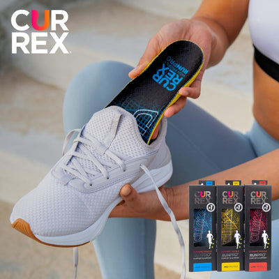 currex RunPro packaging back showing features and usage instructions