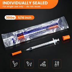 CUXELMAR primer plano de la aguja 30G 8 mm, aplicación precisa de volumen