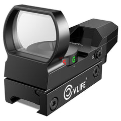 CVLIFE vista frontal del visor mostrando cuerpo compacto y acabado resistente