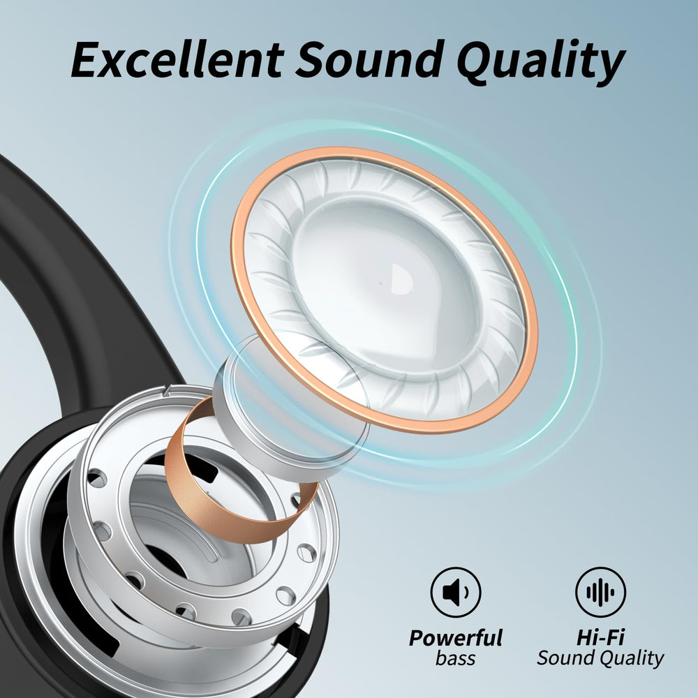 CXK auriculares junto a smartphone con app Boean para personalizar sonido