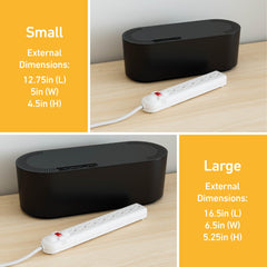 D-Line usada detrás de TV, oculta cables y mejora estética