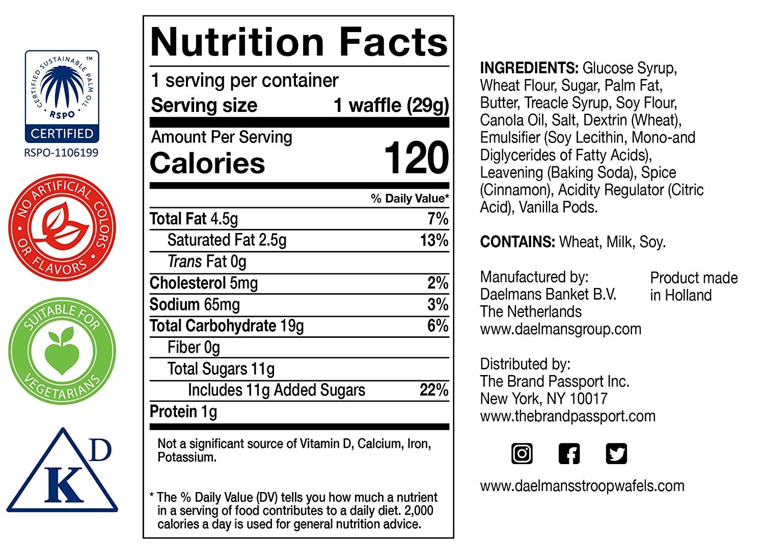 Daelmans ambiente de cafetería con stroopwafels para servir a clientes