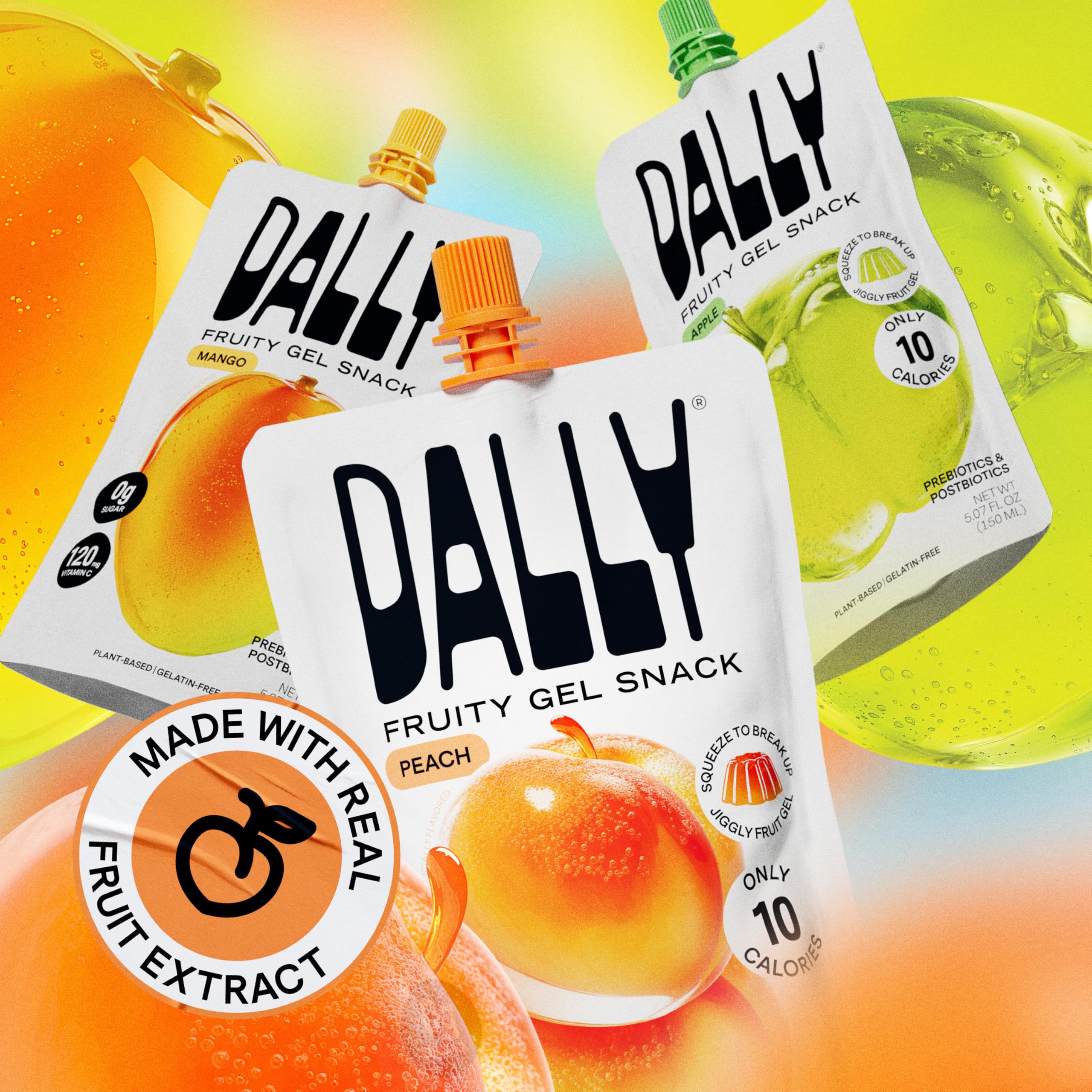 DALLY en mesa de desayuno como snack saludable y práctica alternativa
