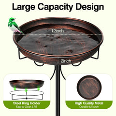 Daoeny primer plano del cuenco metálico resaltando textura y capacidad