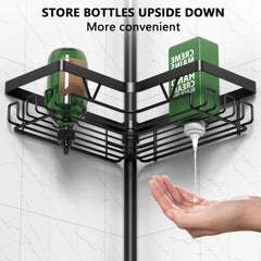 DAOYA cesta con botellas grandes, soporta envases voluminosos con seguridad