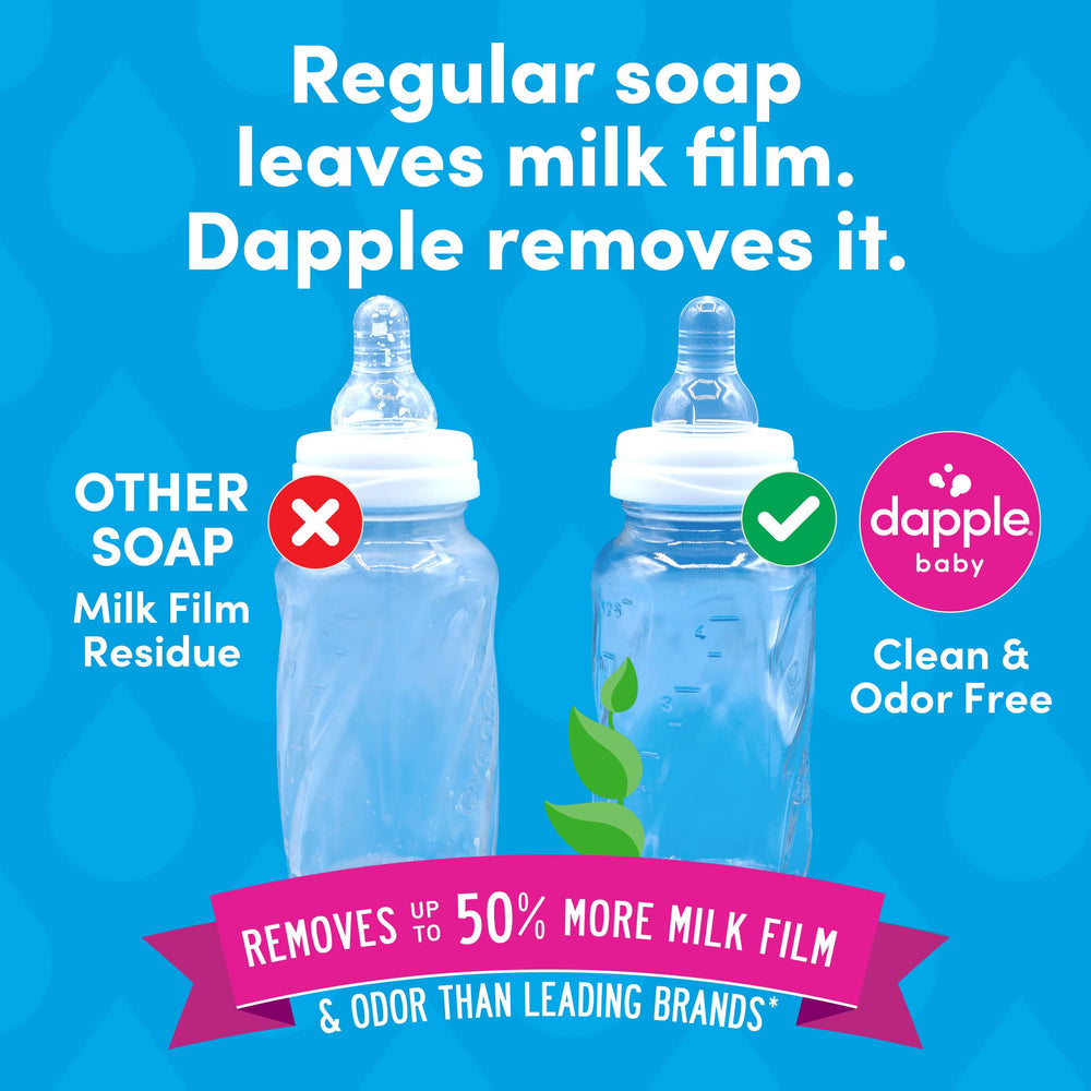Dapple textura de la espuma en mano, limpieza efectiva sin residuos