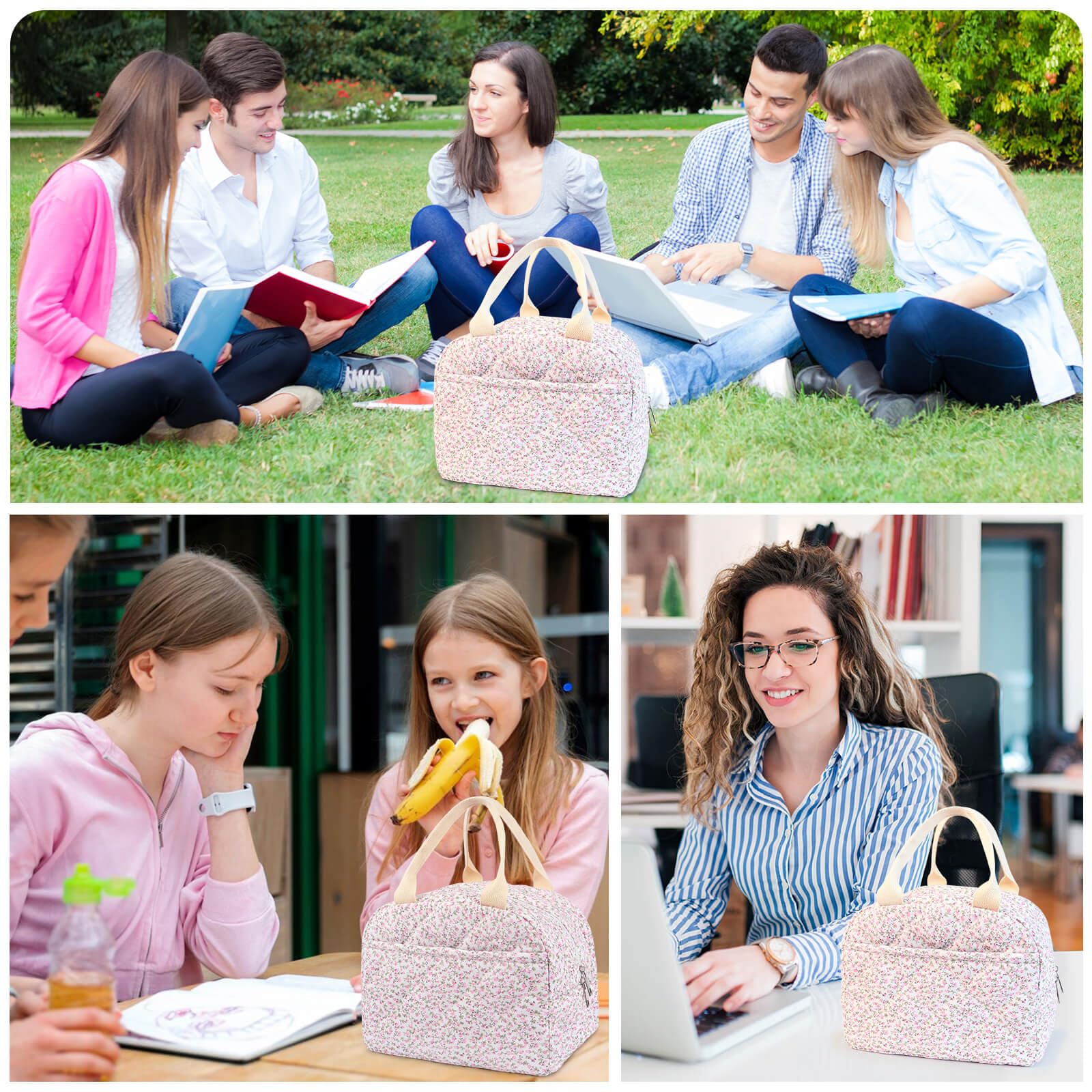 dark swan escena de picnic con bolsa mostrando versatilidad