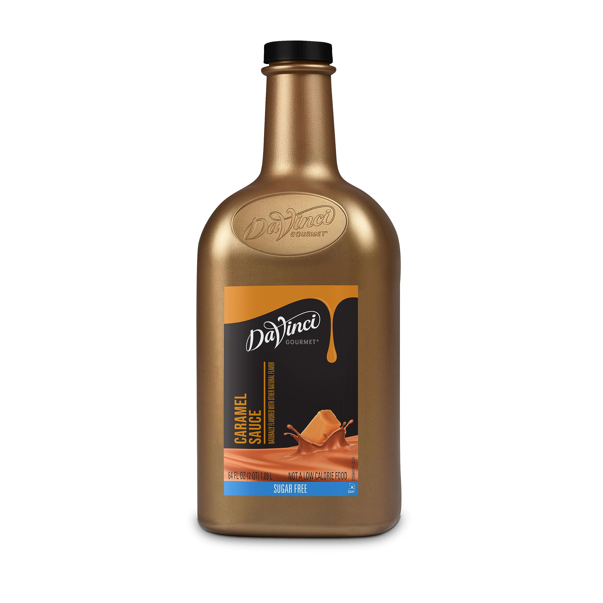 DaVinci Gourmet envase frontal 64 fl oz mostrando presentación profesional y rendimiento