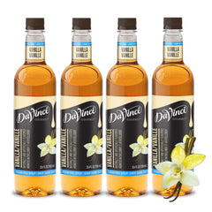 DaVinci Gourmet bottle front view showing label and sugar-free benefit