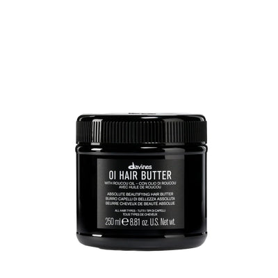 Davines front jar view showing elegant packaging and instant salon-like shine