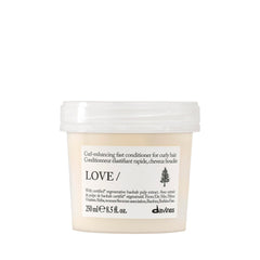 Davines frasco frontal LOVE CURL 250 ml, presentación clara y profesional