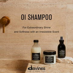 Davines OI Shampoo espuma ligera para limpieza eficaz y delicada