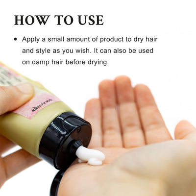 Davines styled short hair tousled look showing natural movement and medium hold benefit