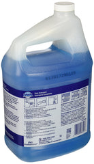 Dawn brand concentrate being poured into a sink dispenser, demonstrating ease and economy