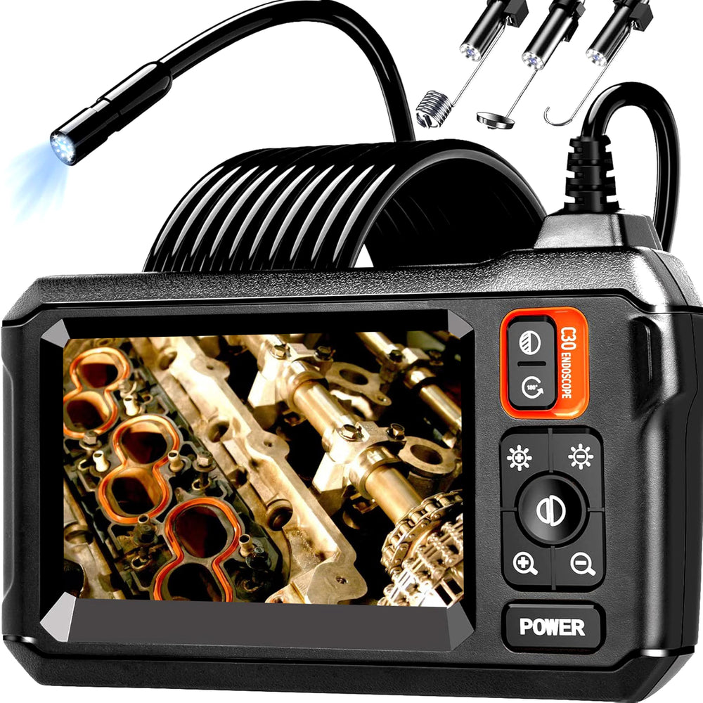 Daxiongmao vista frontal pantalla LCD 4,3" muestra imagen clara