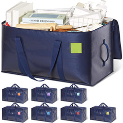DAYSEON frente de la bolsa azul mostrando tamaño grande y capacidad