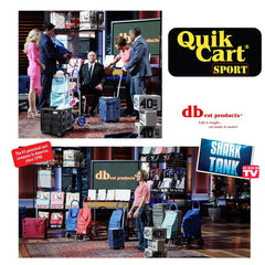 dbest products carrito plegado a 3 pulgadas para almacenamiento compacto