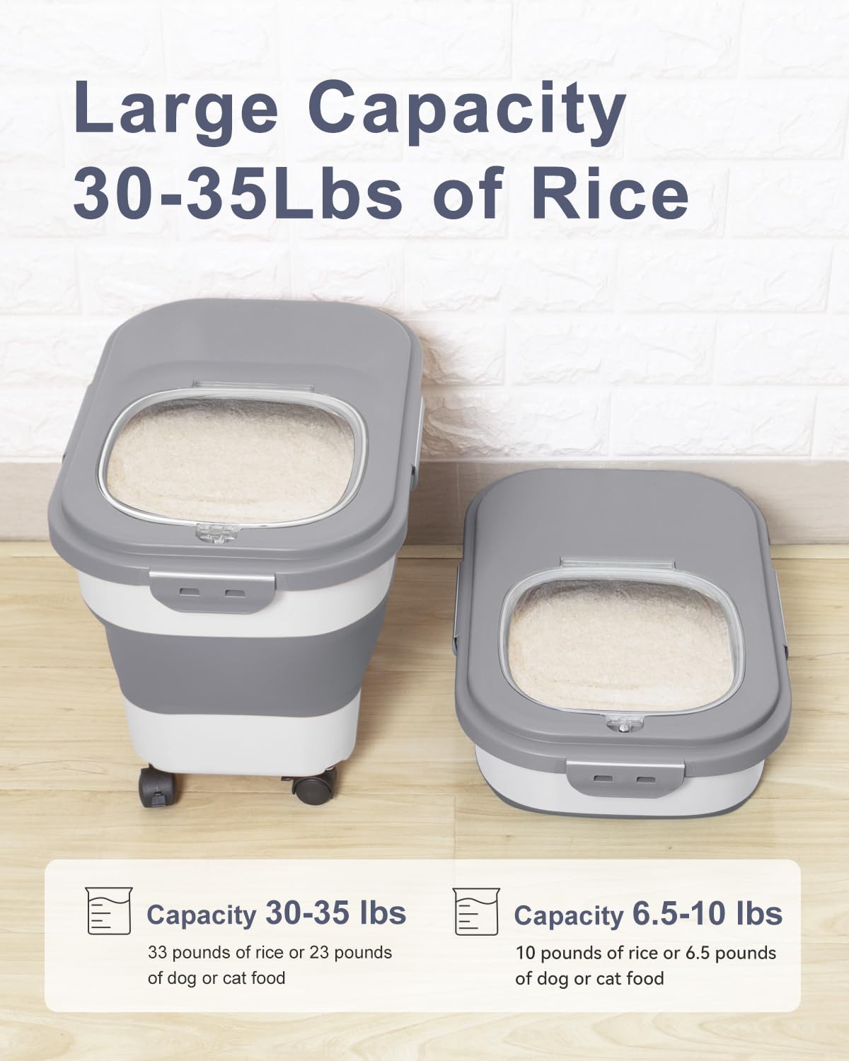 DDMOMMY cierre hermético doble en la tapa para proteger alimentos