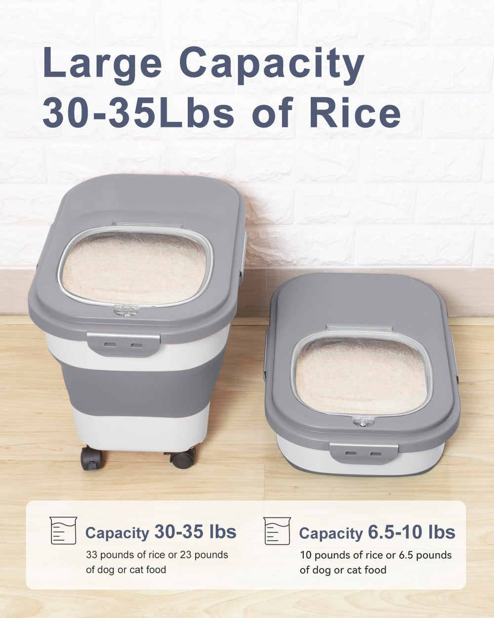 DDMOMMY cierre hermético doble en la tapa para proteger alimentos