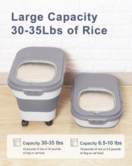 DDMOMMY cierre hermético doble en la tapa para proteger alimentos