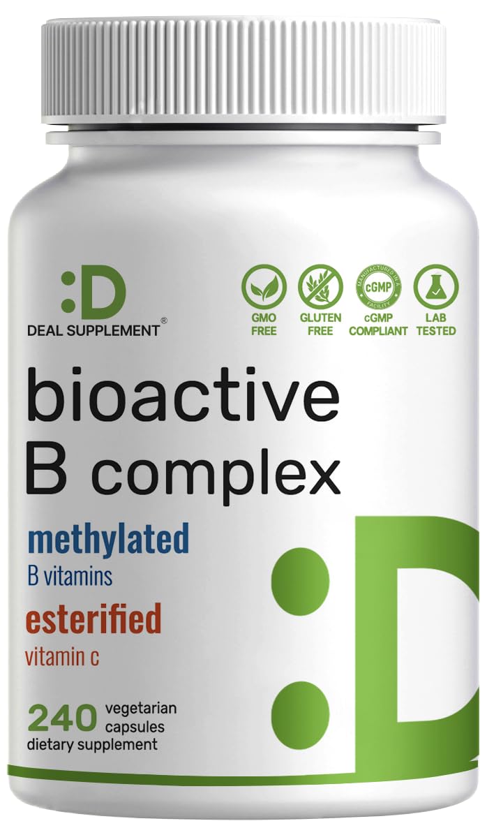 DEAL SUPPLEMENT vista frontal del frasco con 240 cápsulas y diseño informativo