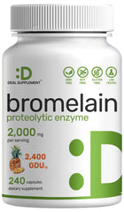 DEAL SUPPLEMENT frasco frontal que muestra etiqueta clara y beneficios