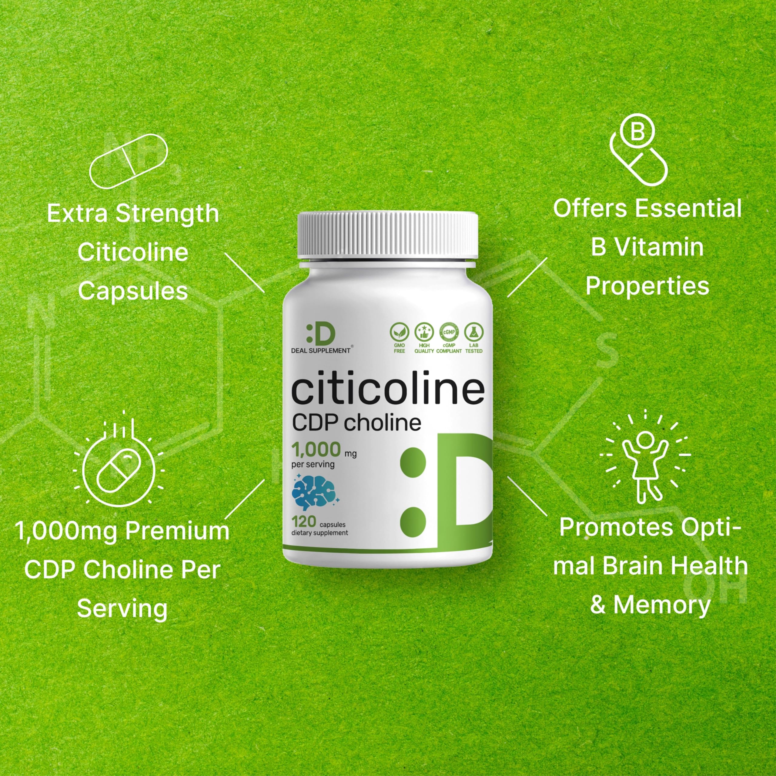 DEAL SUPPLEMENT cápsula abierta mostrando polvo fino y pureza