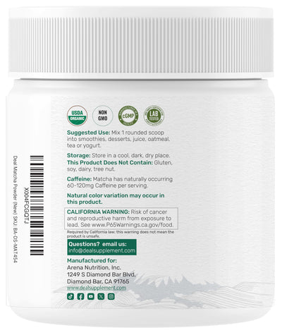 DEAL SUPPLEMENT ambiente cafetería casera para servir matcha