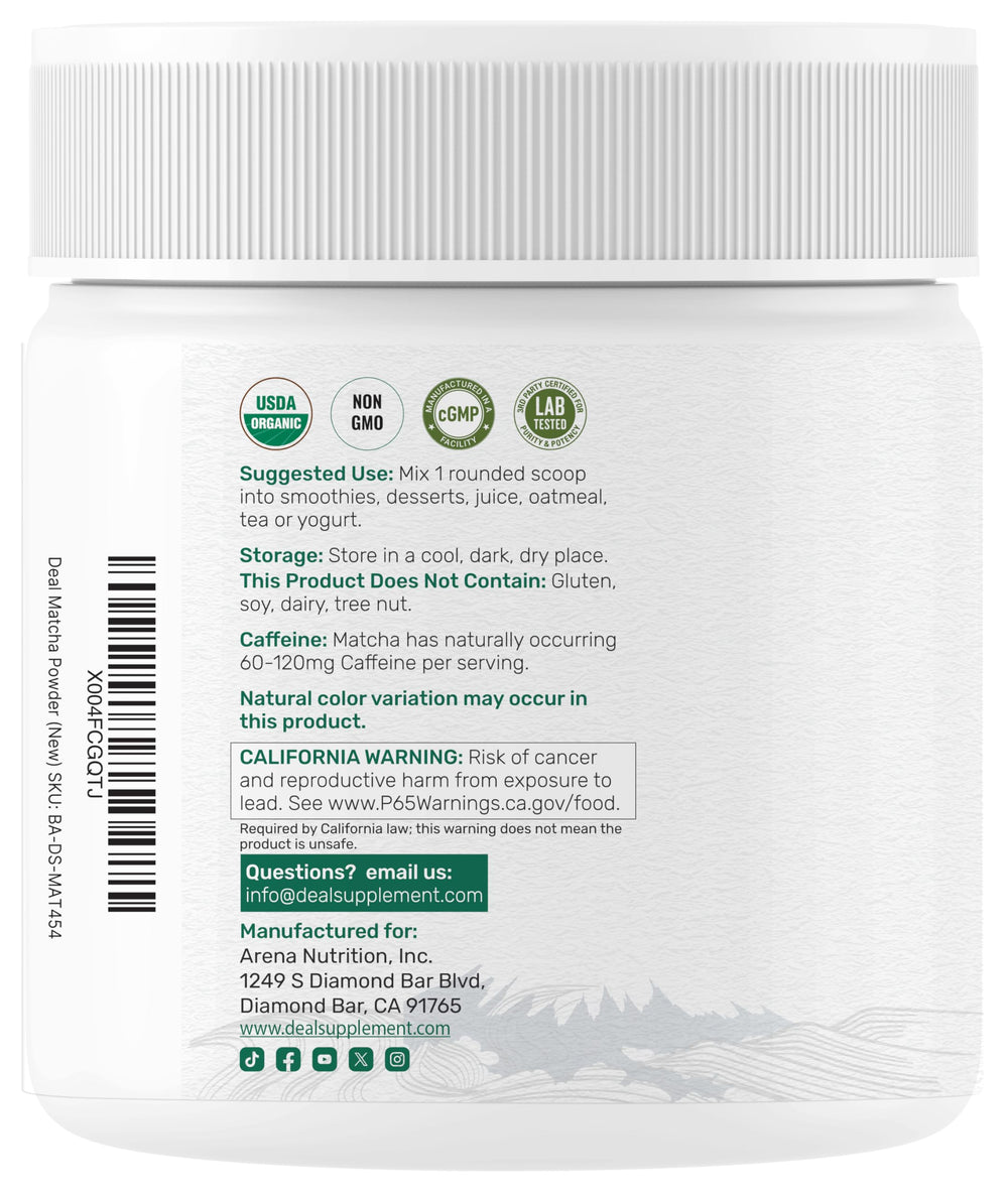 DEAL SUPPLEMENT ambiente cafetería casera para servir matcha