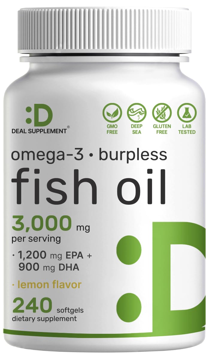 DEAL SUPPLEMENT frasco frontal mostrando etiqueta clara y dosis