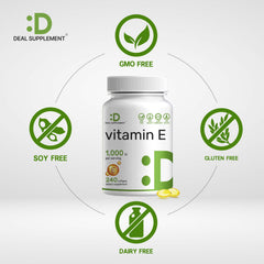 DEAL SUPPLEMENT mano sosteniendo dos softgels para ilustrar la dosis
