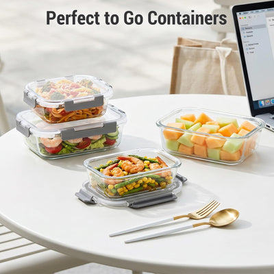 Dealusy container held in hand for size comparison and portable convenience