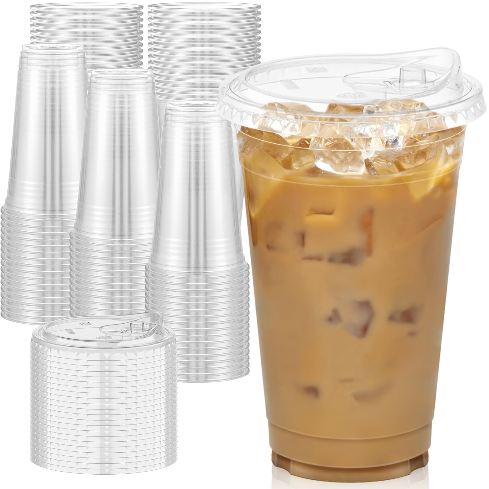 Dealusy vaso 20 oz frontal mostrando transparencia y resistencia