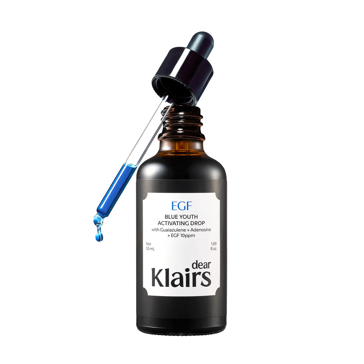 DearKlairs frontal del envase mostrando diseño y tamaño beneficioso