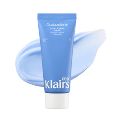 DearKlairs crema frontal mostrando envase y beneficio calmante