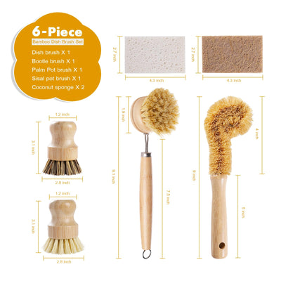 DEBETOOL primer plano de cerdas de sisal y palma mostrando limpieza efectiva sin rayar