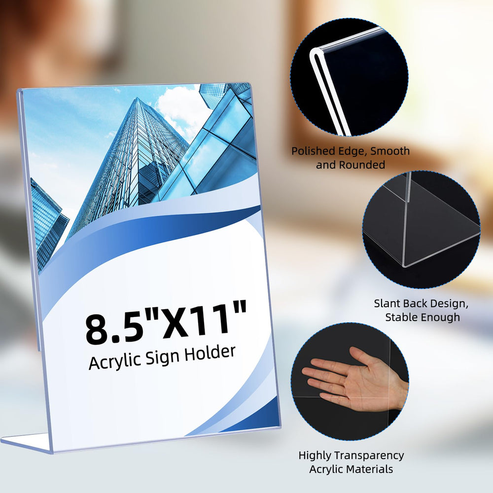DECOHOBO holding a flyer landscape orientation showing flexible display benefit