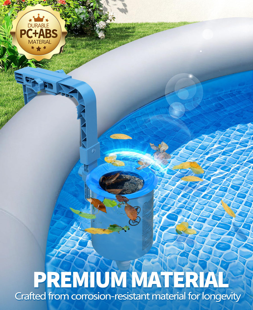 DeeprClean material ABS terminación, resistente al sol y químicos