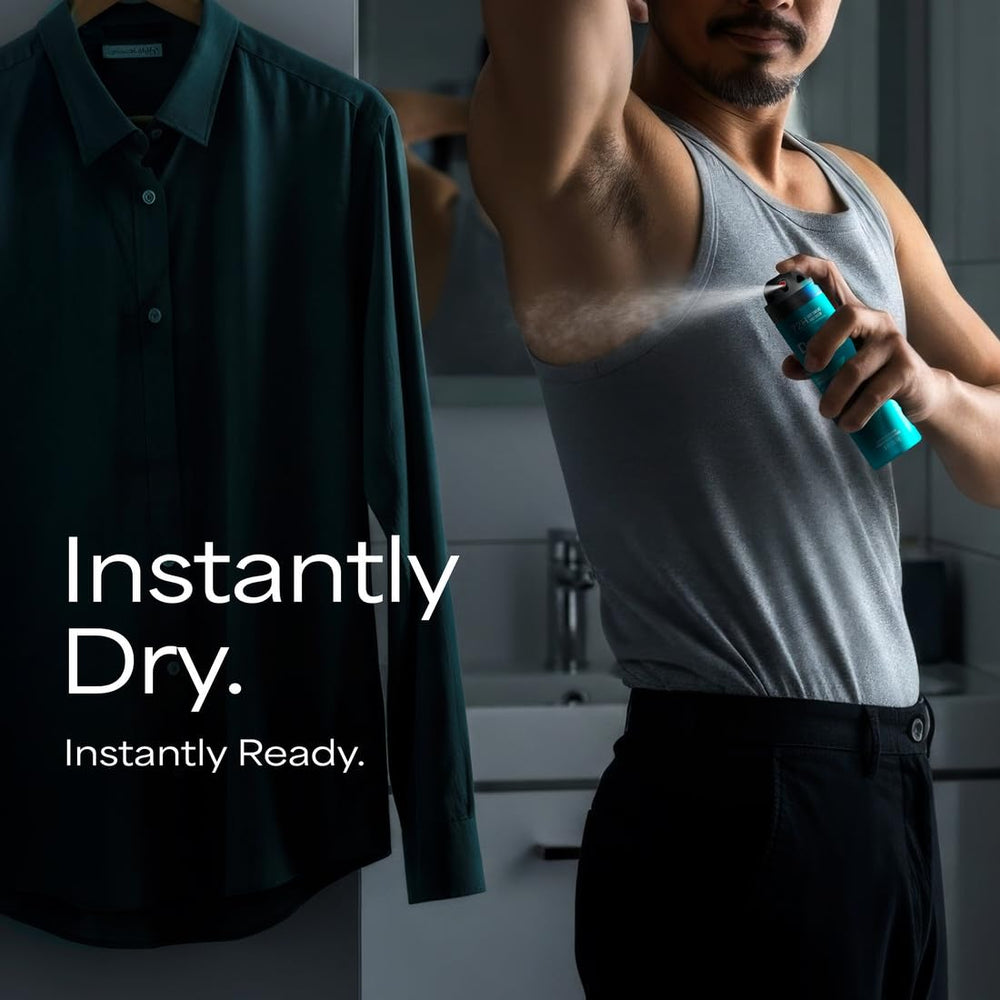 Degree producto en entorno de baño evocando sensación de ducha y frescura