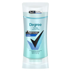 Degree Pure Clean vista frontal mostrando envase y beneficio antiolor