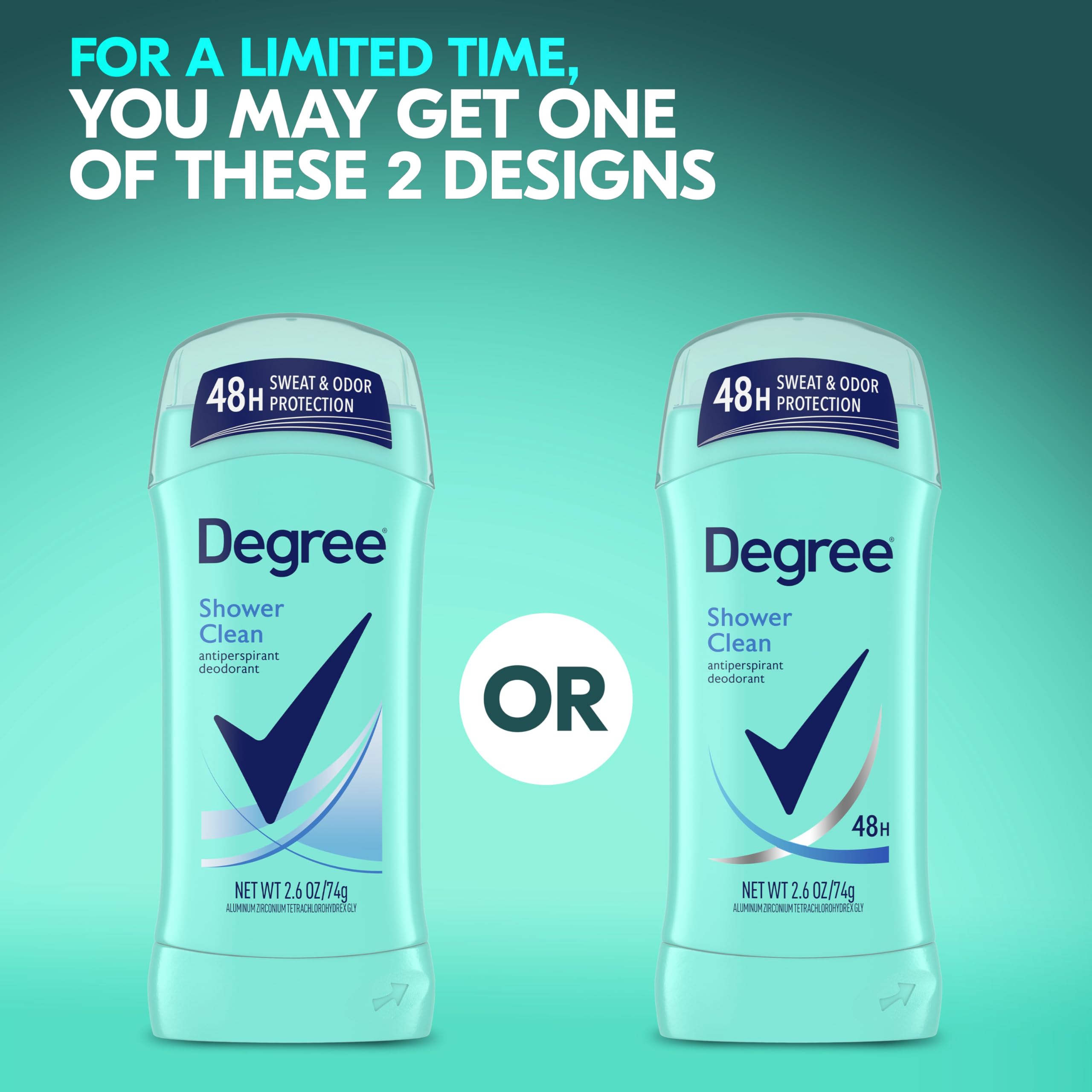 Degree primer plano de la barra revelando textura suave y aplicación fácil