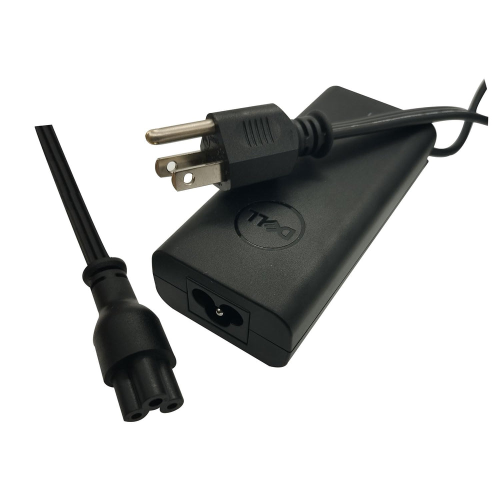 Dell adaptador 65W en uso con portátil XPS carga fiable