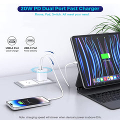 DelTucci primer plano de puertos USB‑C y USB‑A mostrando compatibilidad rápida