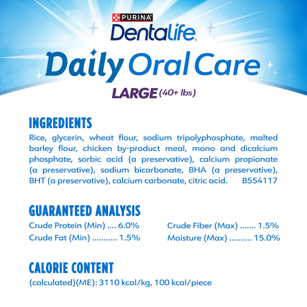 Dentalife Purina empaque resellable abierto conserva textura y sabor