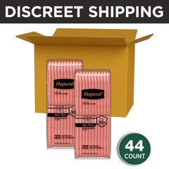 Depend núcleo Dryshield en primer plano, absorción rápida y confianza