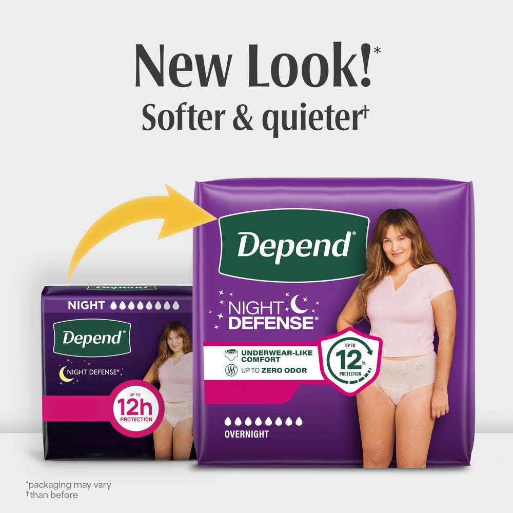 Depend textura del tejido parecido a algodón para comodidad y discreción